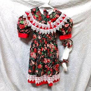 Vintage girls dress